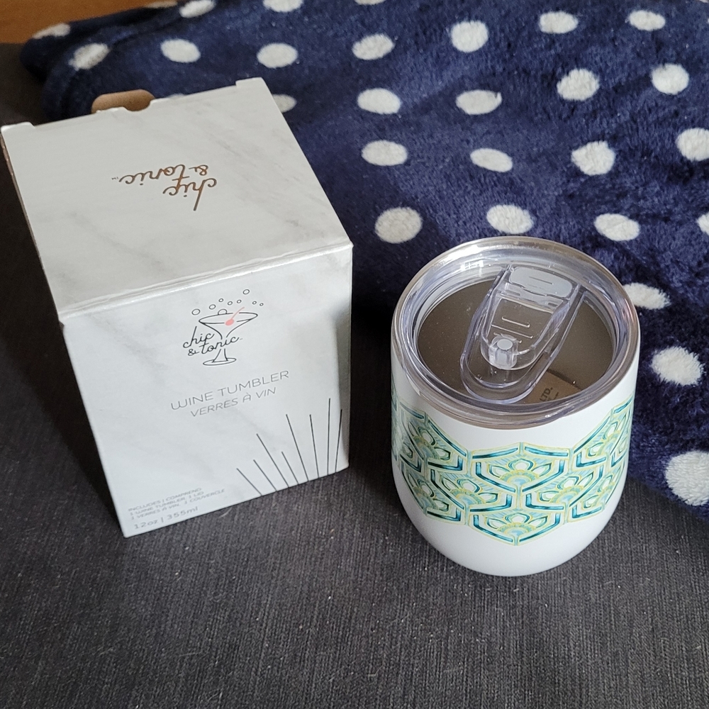 New Chic & Tonic wine tumbler
